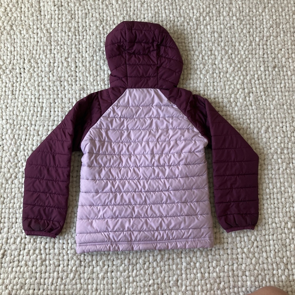 Columbia Jacket Youth Girls XS 6/6X Pink‎ Hooded Puffer Outdoor - Picture 2 of 12